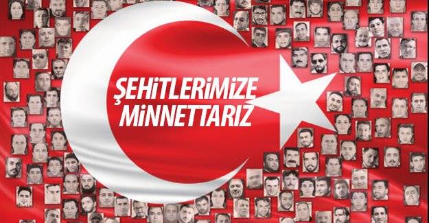 15 Temmuz Demokrasi Bayramımız ve Zafer Günümüz Kutlu Olsun!